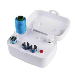 Machines INNE Sewing Accessories Automatic Bobbin Winder Electric Multifunction With Box Handle Embroidery Tool Thread Stand