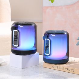 TG376 mini Bluetooth Speaker Portable LED Colorful Light Subwoofer Pulse Music Speaker