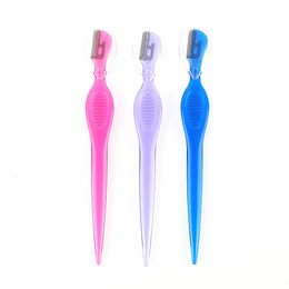 Eyebrow Trimmer 100Pcs Razor Hair Remover Sharp Mini Makeup Knife Blade Eye Brow Shaping Tool 230511