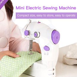 Machines Multifunction Sewing Machine with LightMini Sewing Machine Cutter Foot Pedal Portable Household Night Light Sewing Machine