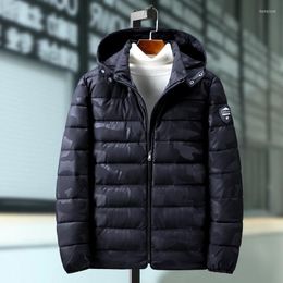 Men's Down Plus Size 9XL 8XL 7XL Thick Warm Winter Coat Men Hooded Casual Outdoor Man Jacket Parka Fashion Windbreaker Mens Overcoat