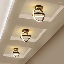 Ceiling Lights Modern Led Nordic Minimalist Ring Lighting Fixture Restaurant Living Bedroom Indoor Decor Luminaire Dining Lamps