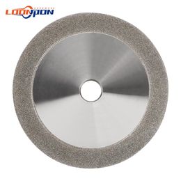 Slijpstenen 3 Inch 78mm Flat Diamond Abrasive Grinding Wheel for Carbide File Milling Cutter Grinder Disc 150 Grit with 3/8" 10mm Bore