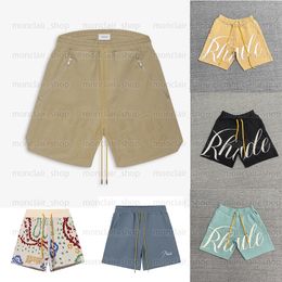 Designer Shorts American loose sports casual shorts draw rope couple pants