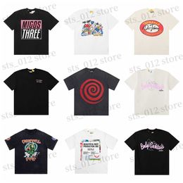 Men's T-Shirts Frog drift High Quality Streetwear Summer Graphics Vintage Washing Oversized Loose Tops T-shirt Tee For Men Homme Clothing T230512