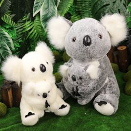Plush Dolls Cute Soft Koalas Plush Children Toys Adventure Bear Doll Kawaii Simulation Other Animals Pillows Home Decors Gifts for Kids 230512