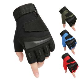 Cycling Gloves Men women tactical gloves half finger anti-slip outdoor walks airsoft sport military combat gloves army hunting shooting P230512