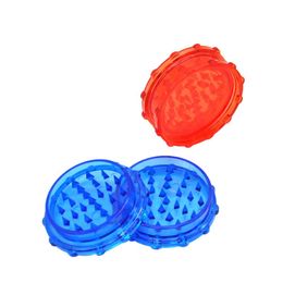 Smoking Pipes Direct selling plastic cigarette grinder with a diameter of 70mm, sharp tooth grinder, cigarette crusher