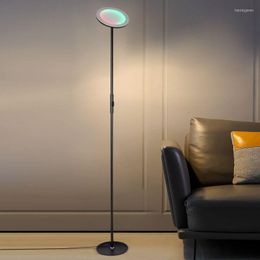 Floor Lamps Modern LED Lamp Minimalist Dimmable RGB Corner Ambient Light For Bedroom Study Living Rooms Indoor Decoration Illumination