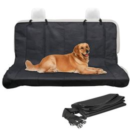 Carriers Dog Car Seat Cover Foldable Waterproof Pet Car Rear Back Seat Mat Carriers for Small Medium Large Dogs Travel Dog Accessories