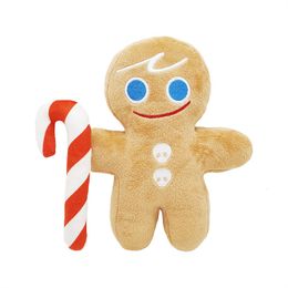 Plush Dolls 1 Pcs 20CM Cookie Run Kingdom Cute Gingerbread Man Plush Toy Baby Appease Doll Biscuits Man Pillow Cushion Home Decor Toy 230512