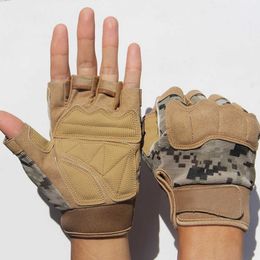 Sports Gloves Cycling equipment half hard finger joint airsoft touch screen military tactical gloves cycling sport outdoor gloves P230512