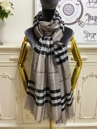 Women's long scarf scarves shawl 20% silk 80% wool material Thin and soft big size 260cm -60cm