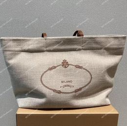 Designer tote Shopping Bag Lady Square Handbags Canvas Open Linen Large Totes Beach Travel Bags Crossbody Shoulder Pack Satchel Wallet