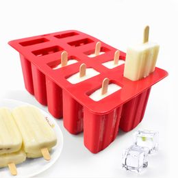 Ice Cream Tools Silicone Ice Cream Mold Maker Cube Household Child Kitchen Dining Bar Gadget Tools Accessories Supplies 230512