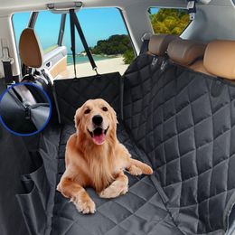 Carriers Dog Car Seat Cover Waterproof Pet Travel Dog Carrier Hammock Car Rear Back Seat Protector Mat Safety Carrier For Pet Supplies