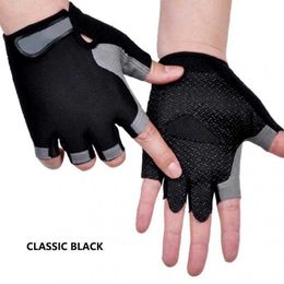 Sports Gloves Cycling glove half sweat fingerless breathable shock sweat sports fitness male and female P230512