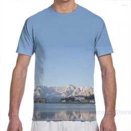 Men's T Shirts Lake Of Misurina Men T-Shirt Women All Over Print Fashion Girl Shirt Boy Tops Tees Short Sleeve Tshirts