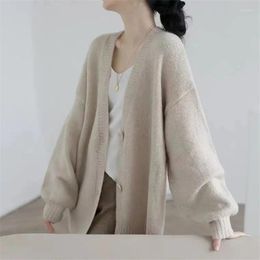 Women's Knits Korea Female Sweater Spring Autumn 2023 Women Sweaters Cardigan Winter Coat Long Sleeve Lady Tops Knitted Jersey Mujer