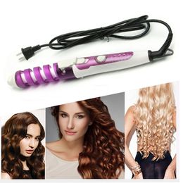 Curling Irons Magic Pro Hair Curlers Electric Curl Ceramic Spiral Iron Wand Salon Styling Tools Styler 230512