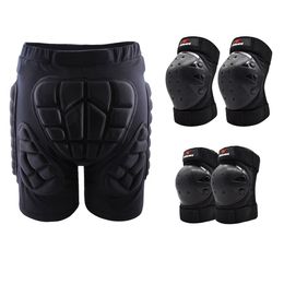 Skiing Padded Shorts Ski Protective Hip Pad Skating Snowboarding Impact Protection Elbow Pads Protective Knee Pads Guard 230512