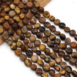 Beads Selling Natural Stone Semi-precious Stones Irregular Tiger Eye Bead Making DIY Necklace Bracelet Size 10-12mm Gift