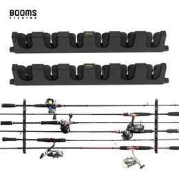 Fishing Accessories Booms WV5 Horizontal 6 Rod Rack Rod Holder Pole Storage Tool Wall Mount Modular for Garage 230512