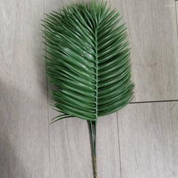 Decorative Flowers 10 Pcs Wedding Props Imitated Leaves Palm Artificial Adorn Party Favour Realistic Leaf