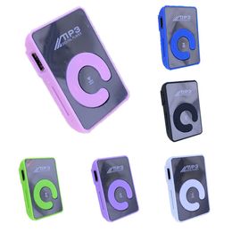 Portable Mini Clip Mp3 Player USB Micro TF Card Walkman Music Media Player for Outdoor Sport Release Reading