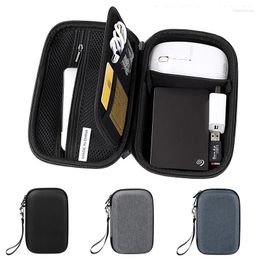 Storage Bags Universal Portable Hard Box Travel Carrying Case Electronic Organiser Bag Compatible With Charger Drive Accessories