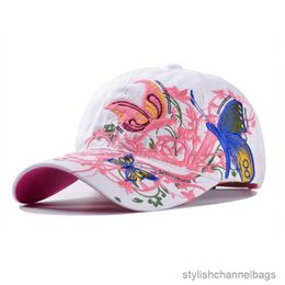 Ball Caps Butterfly Embroidery Women Baseball Cap Female Fashion Casual Cap Outdoor Sun Visors Hip Hop Girl