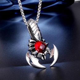 Pendant Necklaces Mens Stainless Steel Scorpion Scorpio Zodiac Necklace Jewellery Men