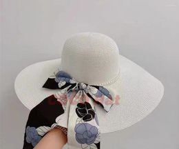 Wide Brim Hats Beach Straw Hat 292040 Fashion Luxury Casual Designer Natural Soft Shaped Summer Women Men Sun Cap UV Protection Fedor