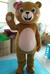 Halloween Bear Mascot Costume Suit Adult Party Dress Outfit Birthday Aniamls