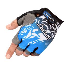 Sports Gloves Men women cycling gloves anti-slip gel half finger gloves breathable summer sports gloves mtb bike gloves P230512