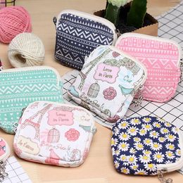 Storage Bags Sell Sanitary Napkin Bag Purse Holder Organiser With Zipper Travel Napkins Towel Pouch Pad