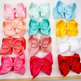 Hair Rubber Bands 812Pieces 8 Inch Soft Elastic Nylon Headbands Bows bands for Baby Girl Toddlers Infants borns 230512