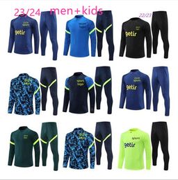 23/24 hot spurs soccer tracksuit SET training suit 21/22 TOTTENHAM Long sleeve KANE tracksuit football jacket chandal futbol adult and kids survetement