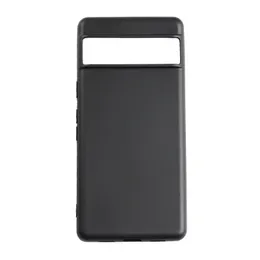 Black Matte Soft TPU Mobile Phone Case For Google Pixel 8A 8 Pro 7A 6 5A 4 XL 3 Lite Cover