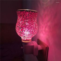 Wall Lamps Plug-in Small Lamp Smokeless Molten Wax Mosaic Nordic E14