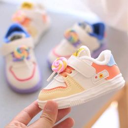 Athletic Outdoor Winter Warm Plush Baby Toddler Soft Sole Sneakers Baby Casual Shoes for Boys Girls Board Shoes 0-2 Year Infant First Walkers AA230511