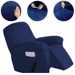 Chair Covers Suede Recliner Sofa Cover All-inclusive Couch Elastic Armchair Slipcover Massage Furniture ProtectorChair