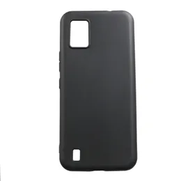 Black Matte Soft TPU Mobile Phone Case For ZTE Blade V30 Vita A53 V41 Smart A52 Lite A72 5G Shockproof Cover