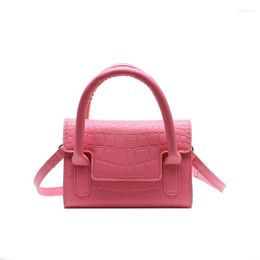 Evening Bags Handbag Shoulder Bag Trend All-match Women's Small Mini Square Solid Color Art Design Women Aesthetic Crossbody