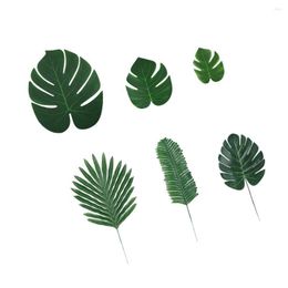 Decorative Flowers Indoor Outdoor Lifelike Artificial Leaf Office Living Room Portable Fake Leaves Wedding Table Centrepiece Decoration