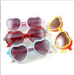 Sunglasses Sunglasses Heart Glasses Party Eyeglasses Kids Children Up Kid Shaped Flip Cartoon Shape Funny Girls Sun Eyewear Wholesale 230512