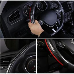 Steering Wheel Covers Auto Styling Interior Non-Slip Supplies Protect Case Universal Car Cover Vehicle Accessories
