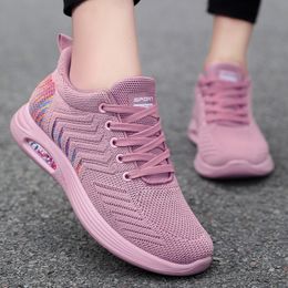 Dress Shoes Mixed Colours Women Sneakers Spring Running Shoes Rubber Sole Lace Up Ladies Vulcanised Shoes Zapatos De Mujer 230512