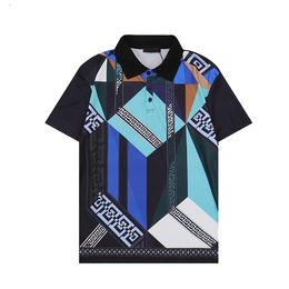 6 New Fashion London England Polos Shirts Mens Designers Polo Shirts High Street Embroidery Printing T shirt Men Summer Cotton Casual T-shirts #973