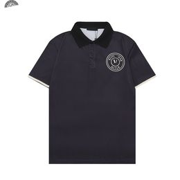 6 New Fashion London England Polos Shirts Mens Designers Polo Shirts High Street Embroidery Printing T shirt Men Summer Cotton Casual T-shirts #975